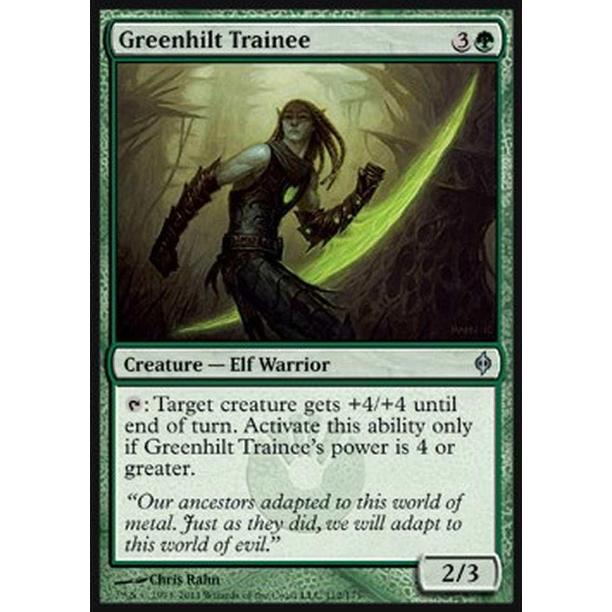 Greenhilt Trainee - Apprendista Elsaverde - [NPH] [NM]