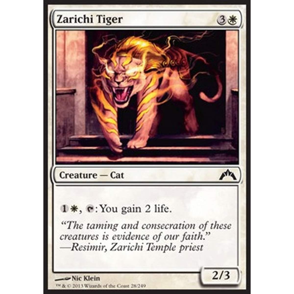 Zarichi Tiger - Tigre Zarichi - [GTC] [NM] [Foil]