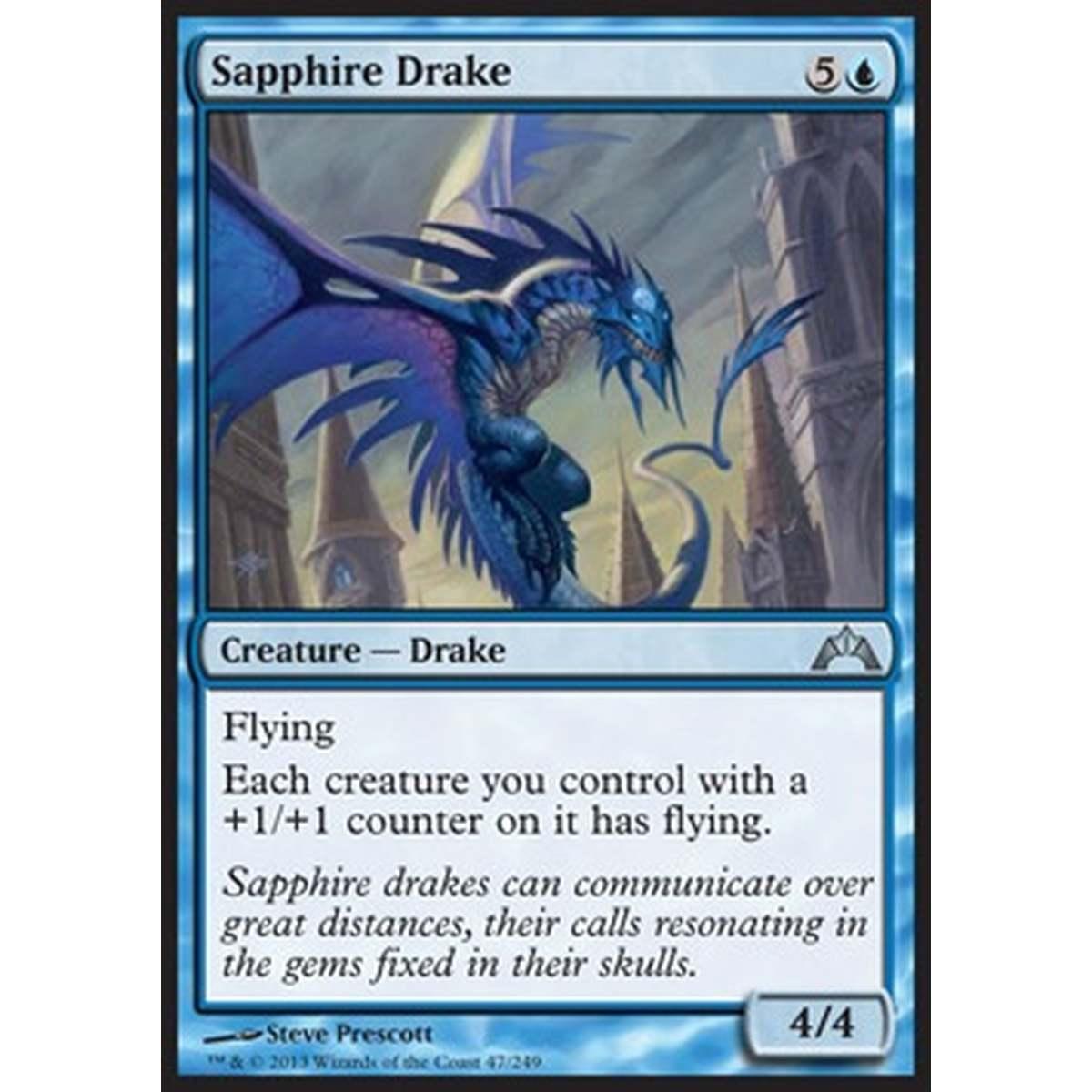 Sapphire Drake - Draghetto di Zaffiro - [GTC] [NM] [Foil]