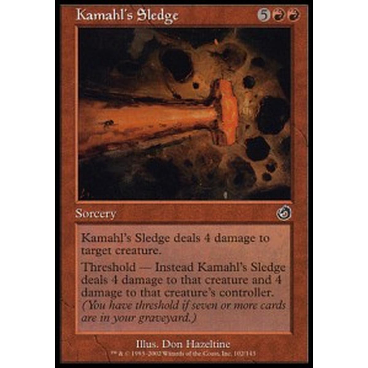 Kamahl's Sledge - Kamahl's Sledge - [TOR] [NM]