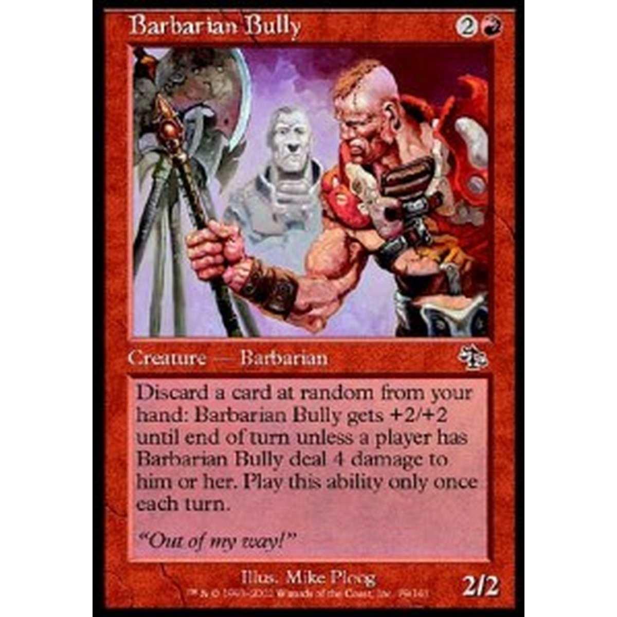 Barbarian Bully - Attaccabrighe Barbaro - [JUD] [NM]