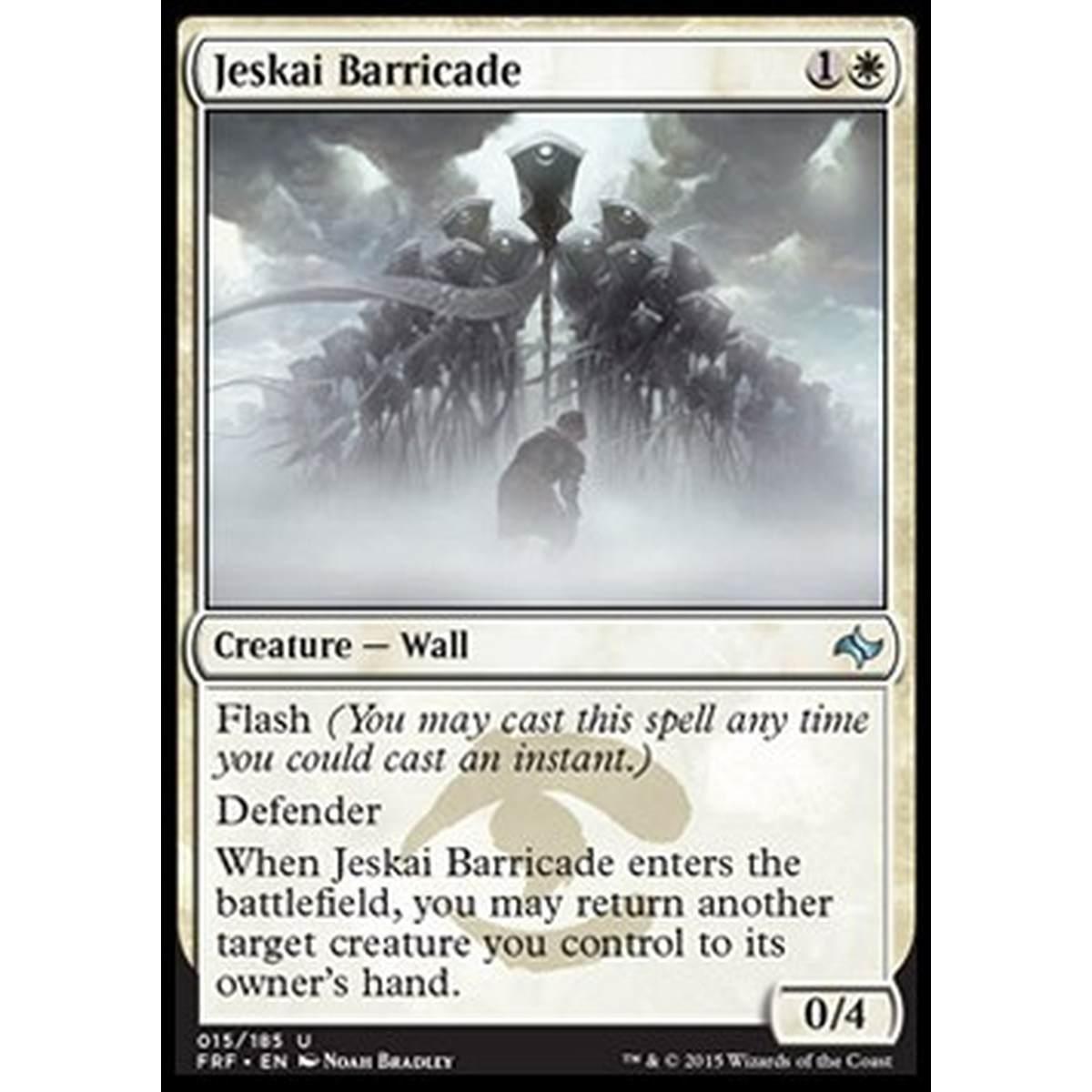 Jeskai Barricade - Barricata Jeskai - [FRF] [NM]