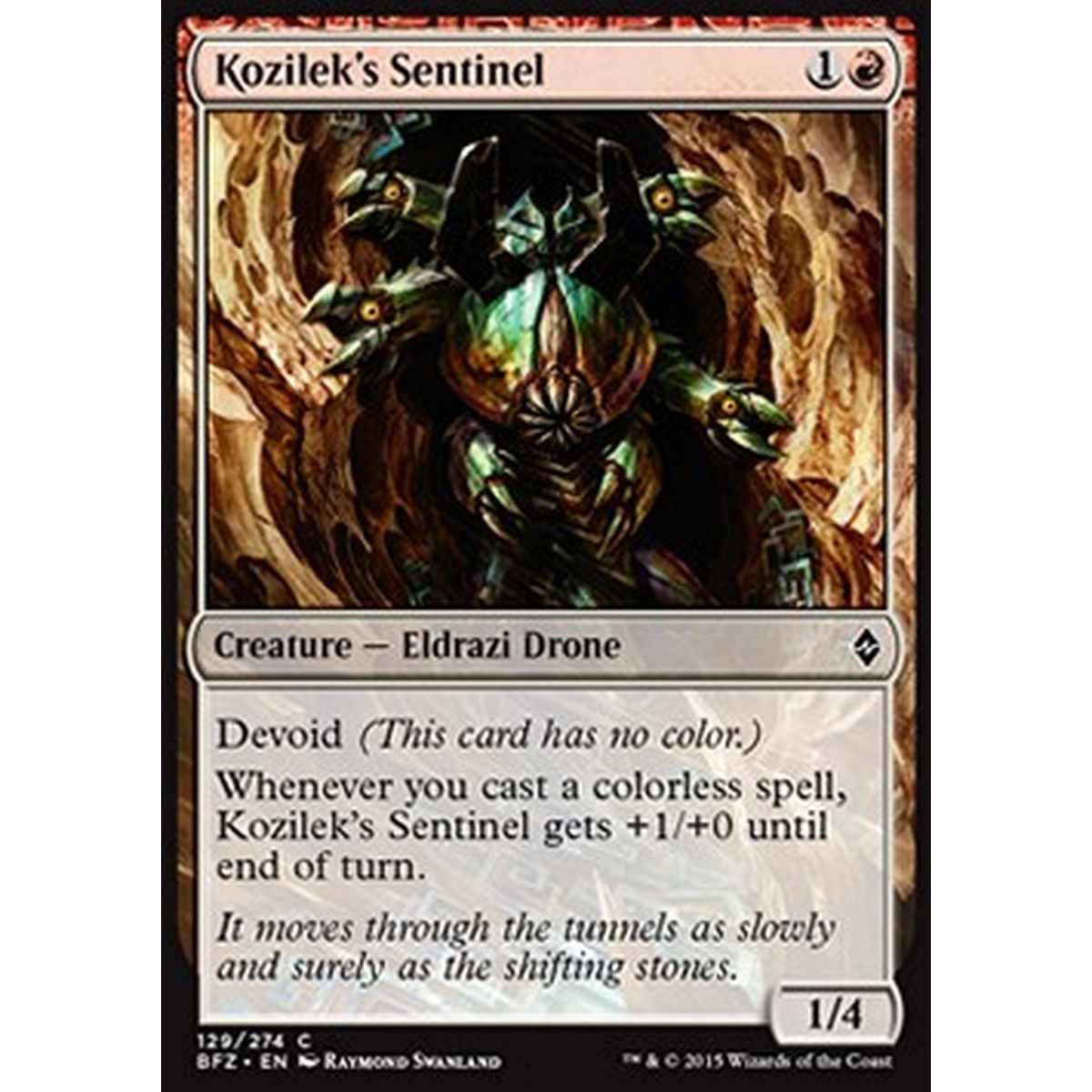 Kozilek's Sentinel - Sentinella di Kozilek - [BFZ] [NM] [Foil]