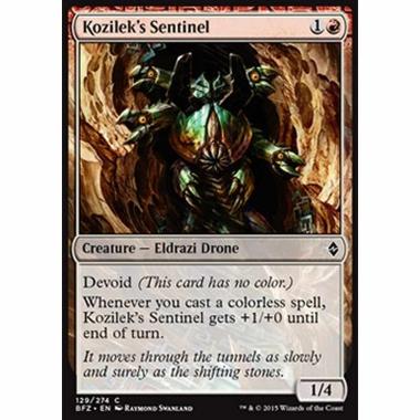 Kozilek's Sentinel - Sentinella di Kozilek - [BFZ] [NM] [Foil]