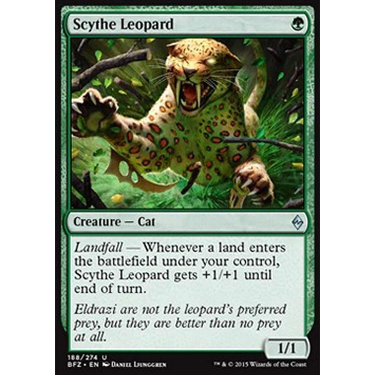 Scythe Leopard - Leopardo a Falce - [BFZ] [NM]