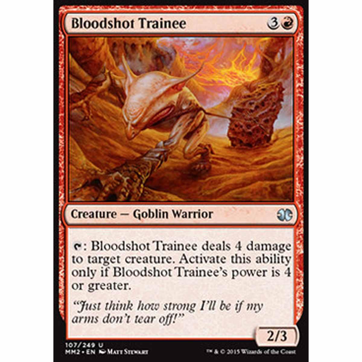 Bloodshot Trainee - Bloodshot Trainee - [MM2] [NM]