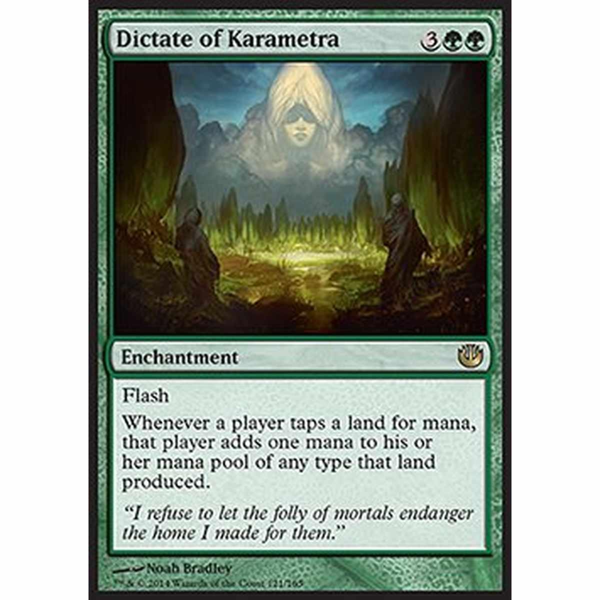 Dictate of Karametra - Dettami di Karametra - [JOU] [NM]