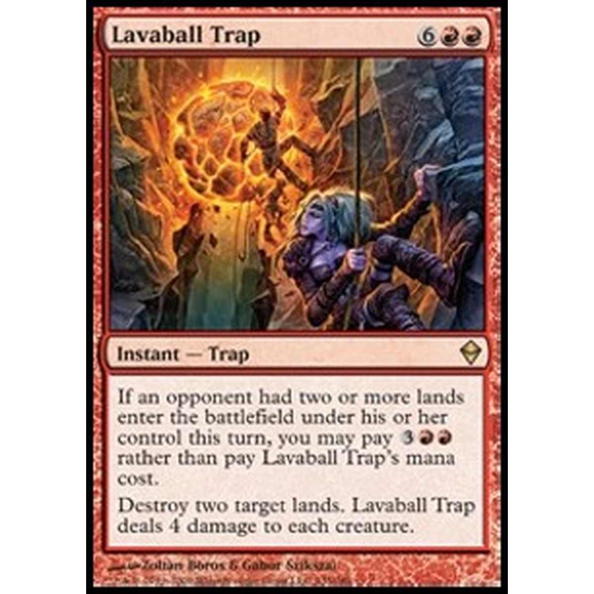 Lavaball Trap - Trappola Palla di Lava - [ZEN] [NM]