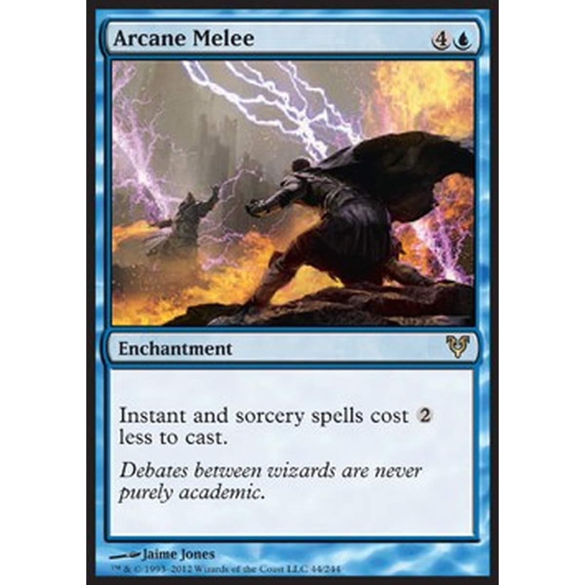 Arcane Melee - Mischia Arcana - [AVR] [NM]