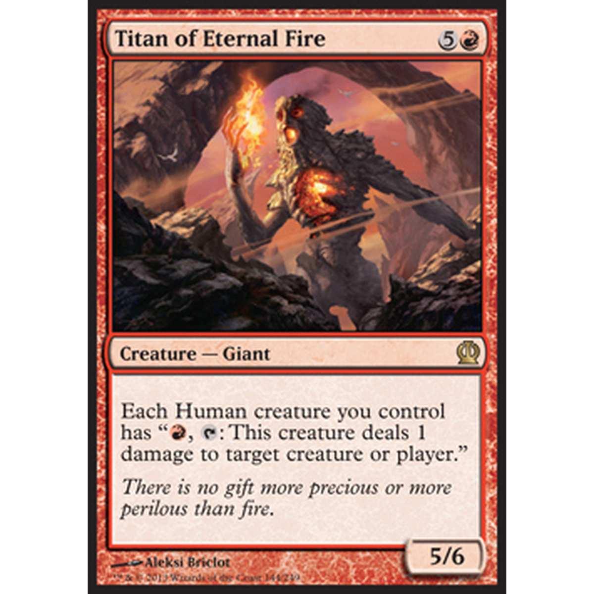 Titan of Eternal Fire - Titano del Fuoco Eterno - [THS] [NM]