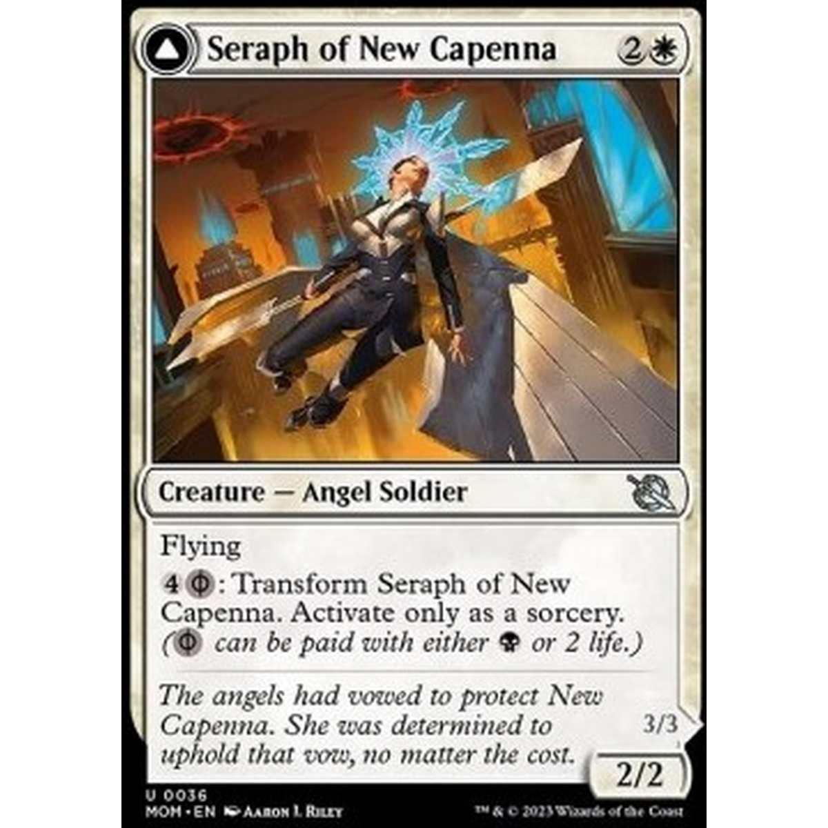 Seraph of New Capenna // Seraph of New Phyrexia - Seraph of New Capenna // Seraph of New Phyrexia - [MOM] [NM]