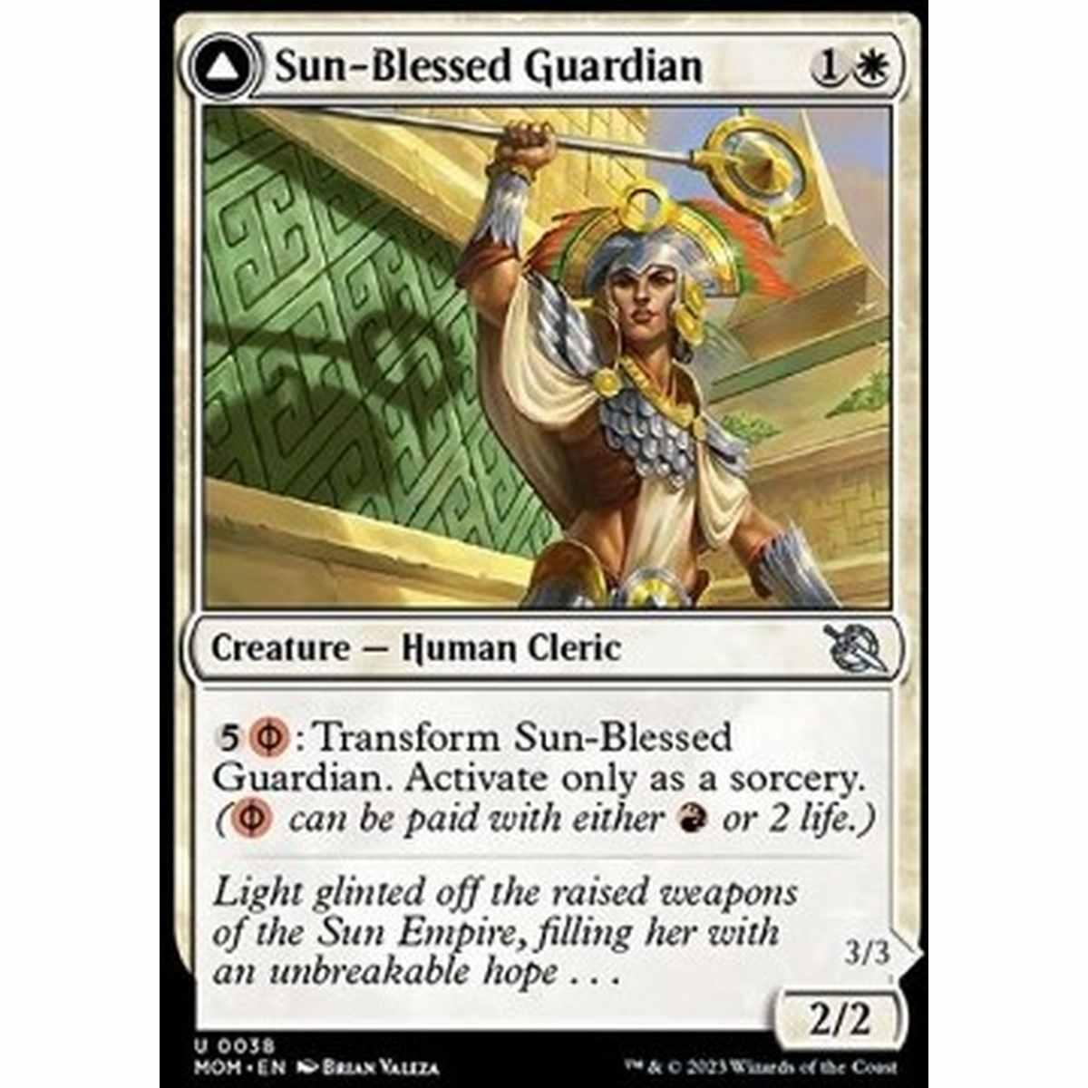 Sun-Blessed Guardian // Furnace-Blessed Conqueror - Sun-Blessed Guardian // Furnace-Blessed Conqueror - [MOM] [NM]