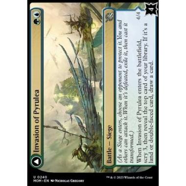 Invasion of Pyrulea // Gargantuan Slabhorn - Invasion of Pyrulea // Gargantuan Slabhorn - [MOM] [NM]