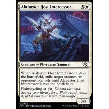 Alabaster Host Intercessor - Alabaster Host Intercessor - [MOM] [NM] [Foil]