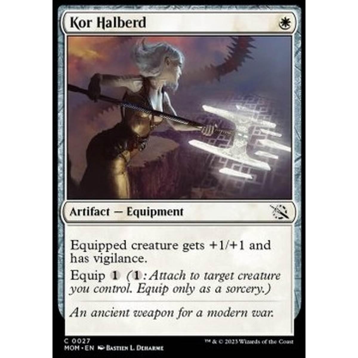 Kor Halberd - Kor Halberd - [MOM] [NM] [Foil]