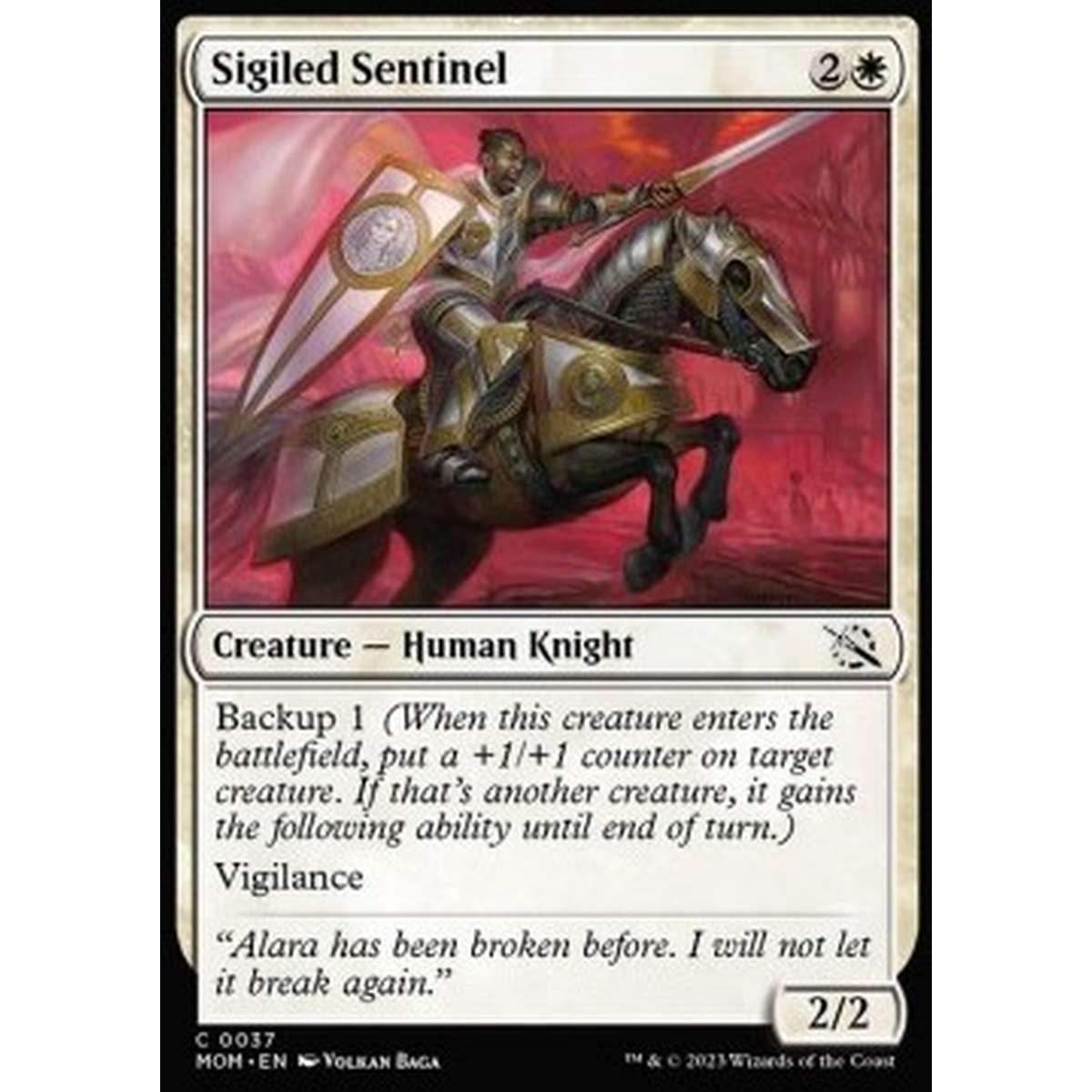 Sigiled Sentinel - Sigiled Sentinel - [MOM] [NM] [Foil]