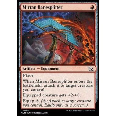 Mirran Banesplitter - Mirran Banesplitter - [MOM] [NM] [Foil]