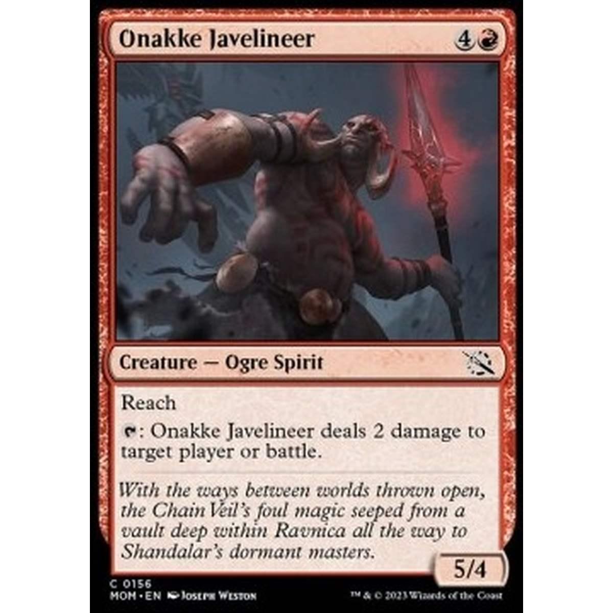 Onakke Javelineer - Onakke Javelineer - [MOM] [NM] [Foil]