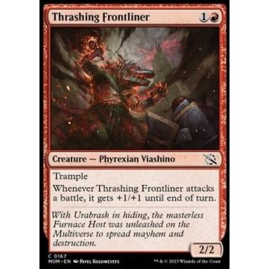 Thrashing Frontliner - Thrashing Frontliner - [MOM] [NM] [Foil]