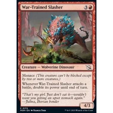 War-Trained Slasher - War-Trained Slasher - [MOM] [NM] [Foil]