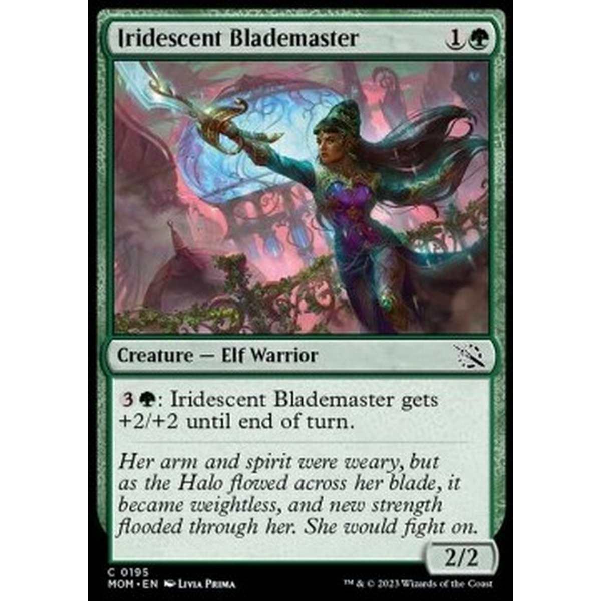 Iridescent Blademaster - Iridescent Blademaster - [MOM] [NM] [Foil]