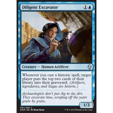Diligent Excavator - Dissotterratrice Diligente - [DOM] [NM]