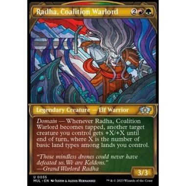 Radha, Coalition Warlord (V.1) - Radha, Coalition Warlord (V.1) - [MUL] [NM]