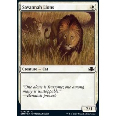 Savannah Lions - Savannah Lions - [DMR] [NM] [Foil]