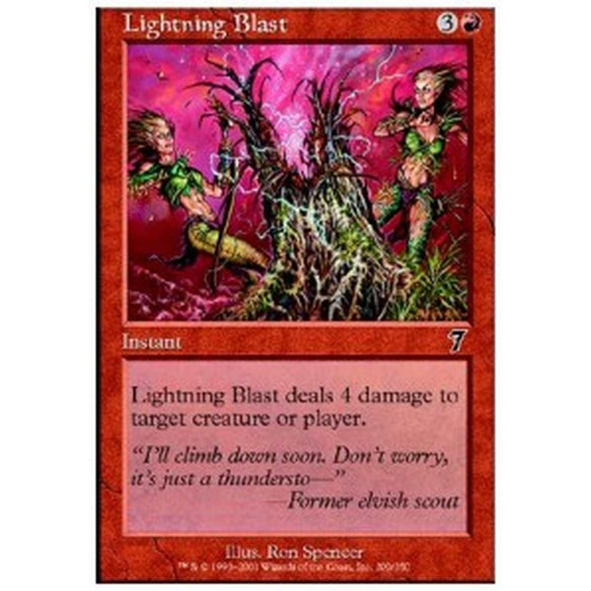 Lightning Blast - Lightning Blast - [7ED] [EX]