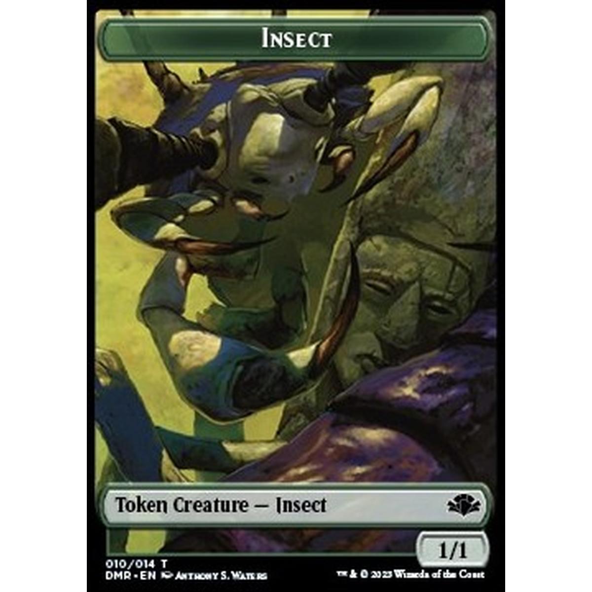 Insect Token (Green 1/1) - Insect Token (Green 1/1) - [XDMR] [NM]
