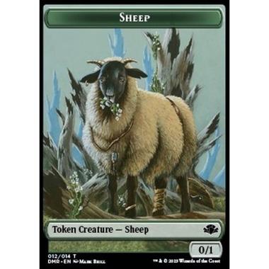 Sheep Token (Green 0/1) - Sheep Token (Green 0/1) - [XDMR] [NM]