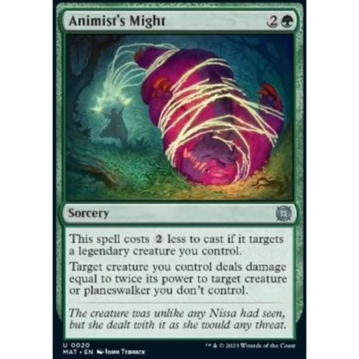 Animist's Might - Animist's Might - [MAT] [NM]