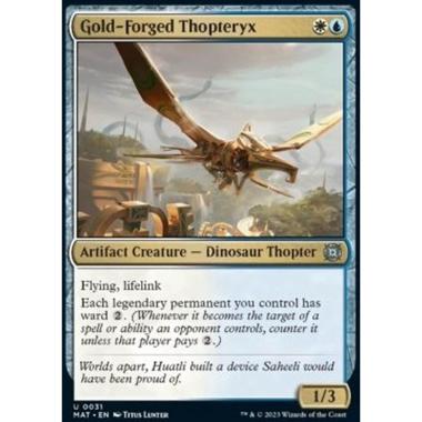 Gold-Forged Thopteryx - Gold-Forged Thopteryx - [MAT] [NM]