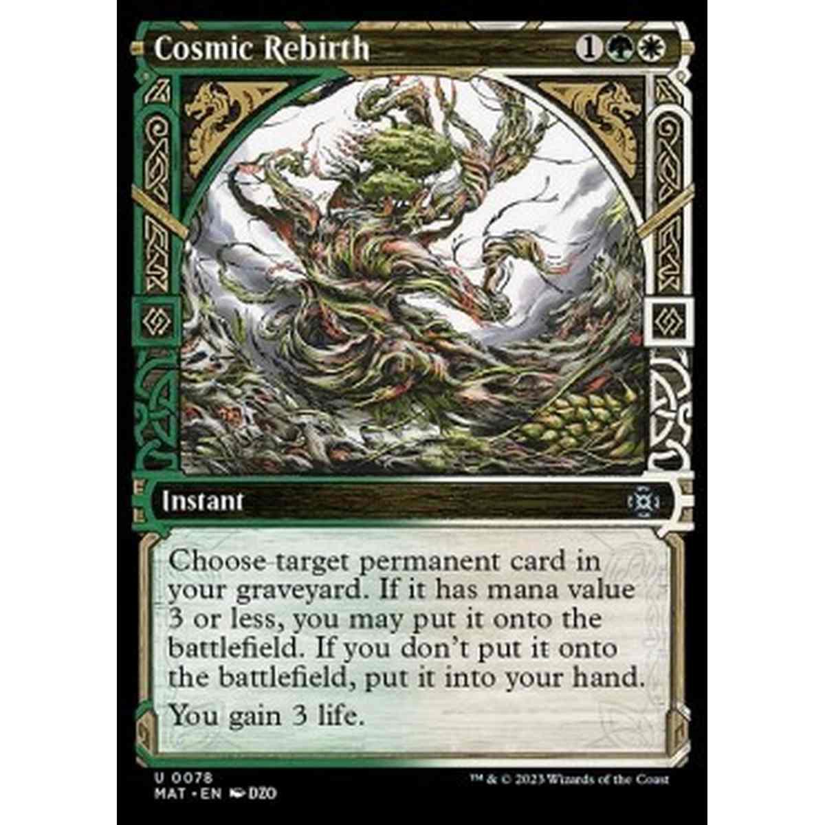 Cosmic Rebirth (V.1) - Cosmic Rebirth (V.1) - [XMAT] [NM]