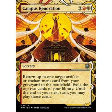Campus Renovation (V.1) - Campus Renovation (V.1) - [XMAT] [NM]