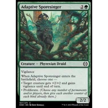 Adaptive Sporesinger - Adaptive Sporesinger - [ONE] [NM] [Foil]