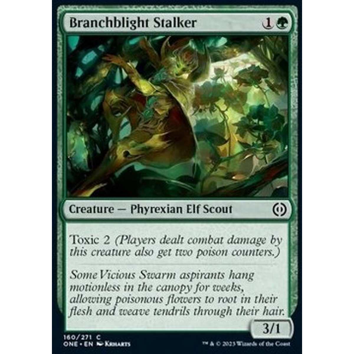 Branchblight Stalker - Branchblight Stalker - [ONE] [NM] [Foil]