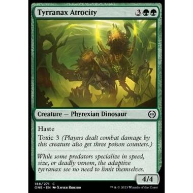 Tyrranax Atrocity - Tyrranax Atrocity - [ONE] [NM] [Foil]