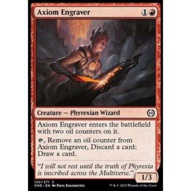 Axiom Engraver - Axiom Engraver - [ONE] [NM] [Foil]