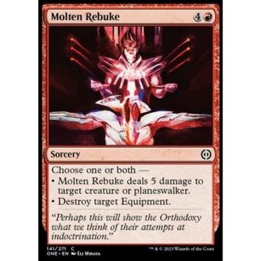 Molten Rebuke - Molten Rebuke - [ONE] [NM] [Foil]