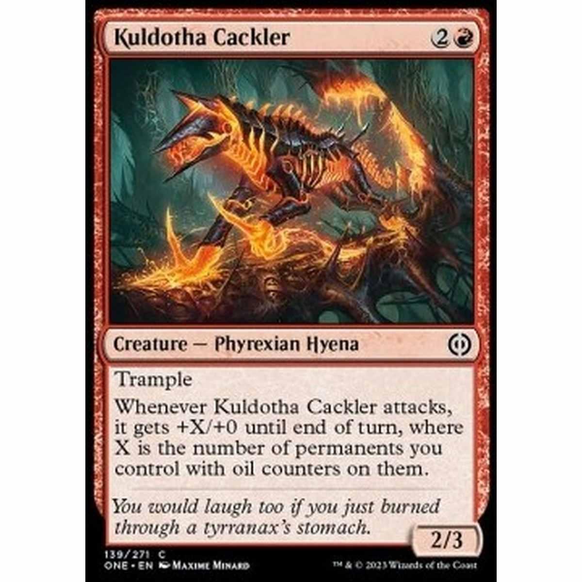 Kuldotha Cackler - Kuldotha Cackler - [ONE] [NM] [Foil]