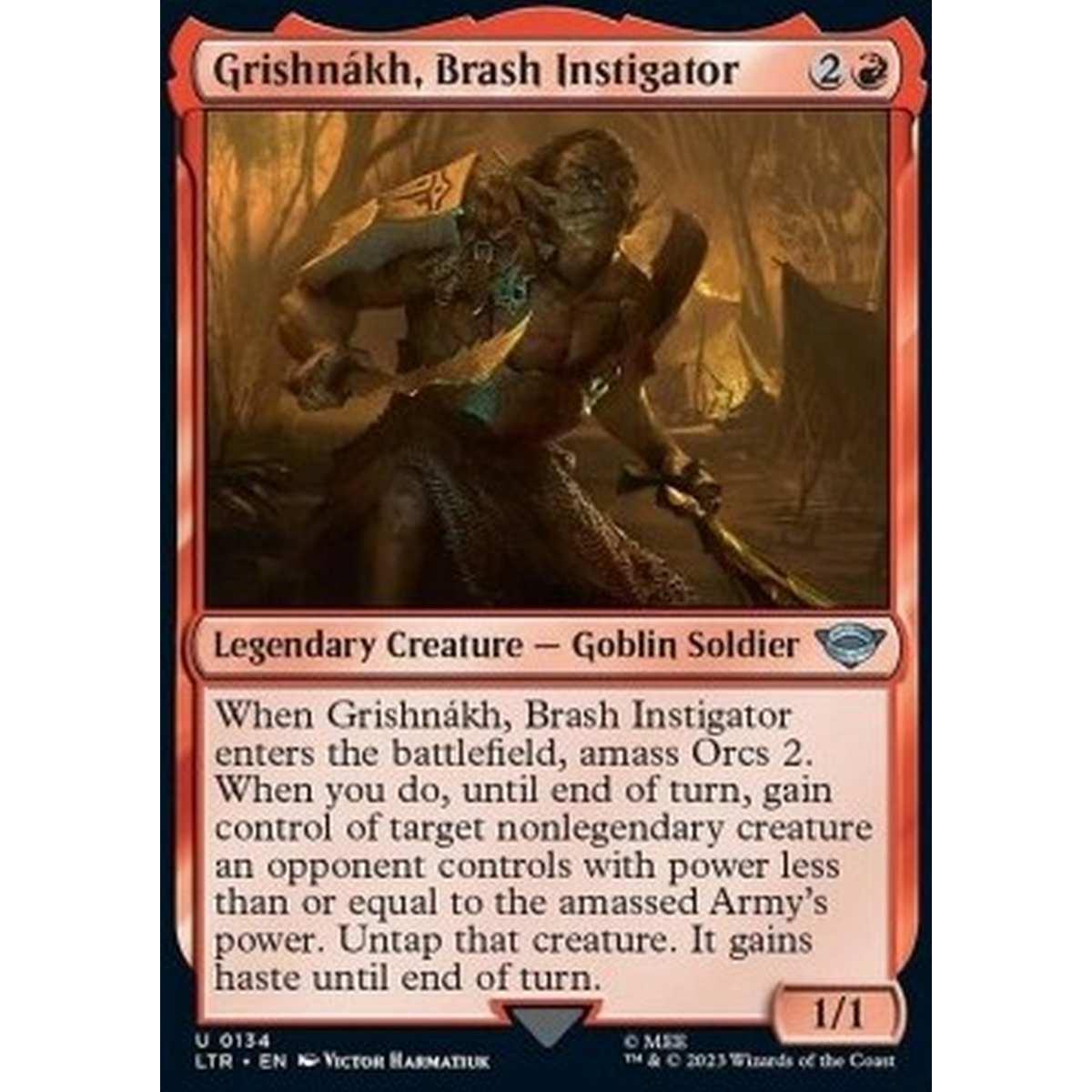 GrishnÃ¡kh, Brash Instigator - GrishnÃ¡kh, Brash Instigator - [LTR] [NM]
