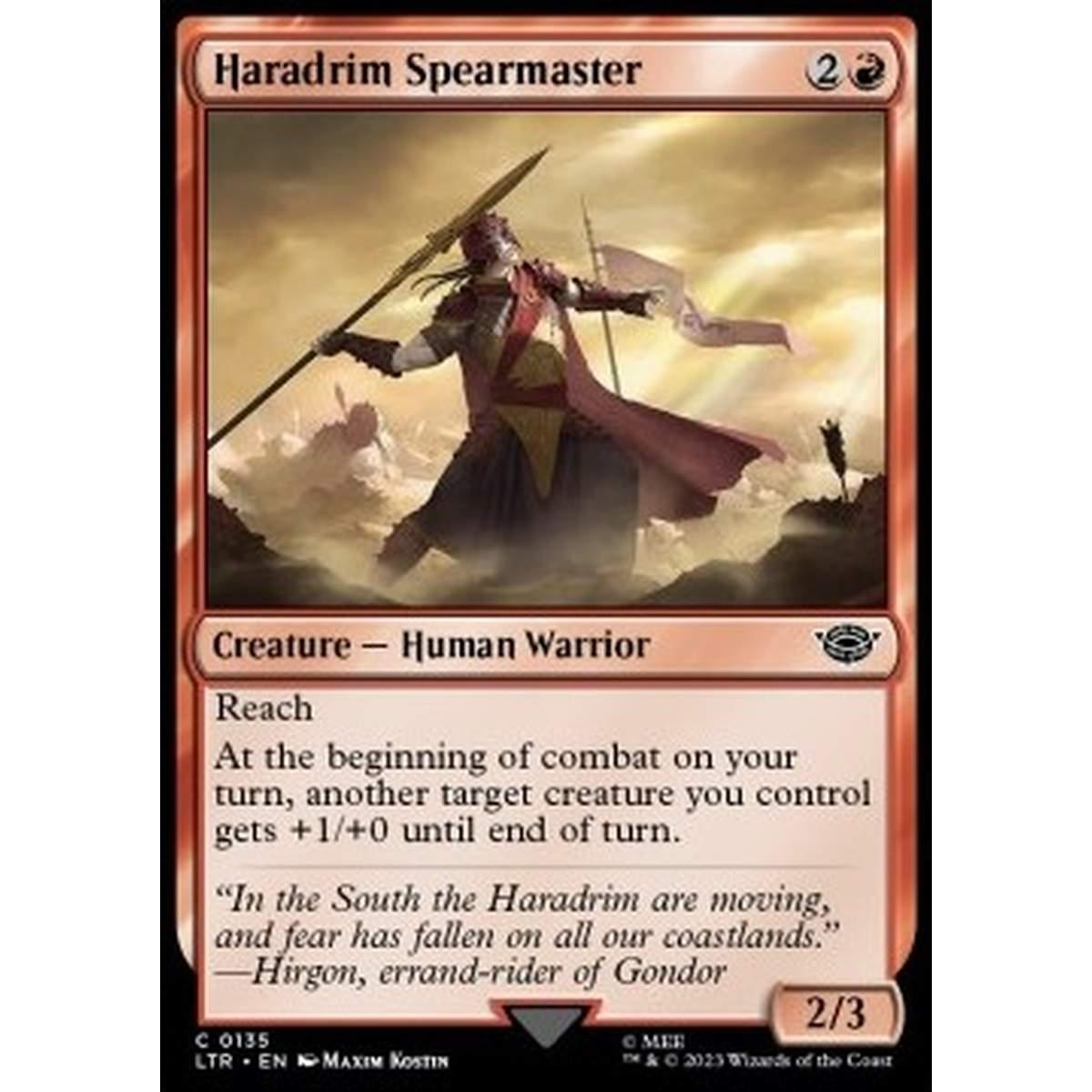 Haradrim Spearmaster - Haradrim Spearmaster - [LTR] [NM] [Foil]