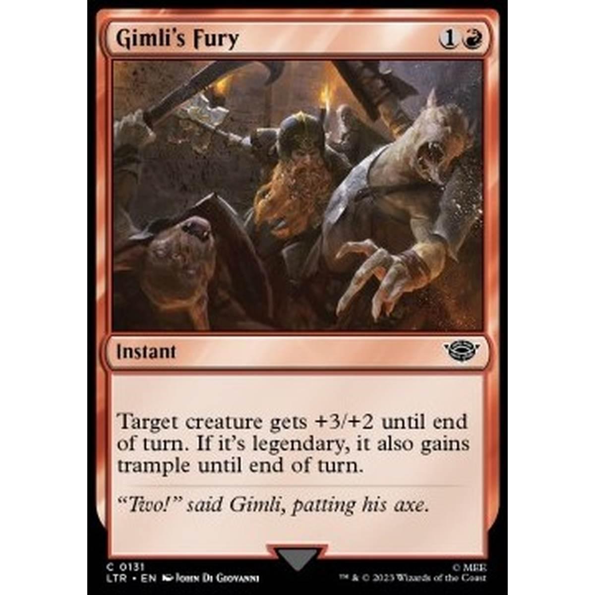 Gimli's Fury - Gimli's Fury - [LTR] [NM] [Foil]