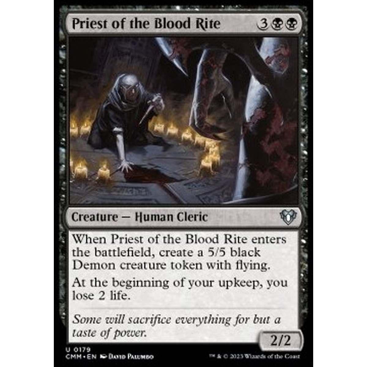 Priest of the Blood Rite - Priest of the Blood Rite - [CMM] [NM]