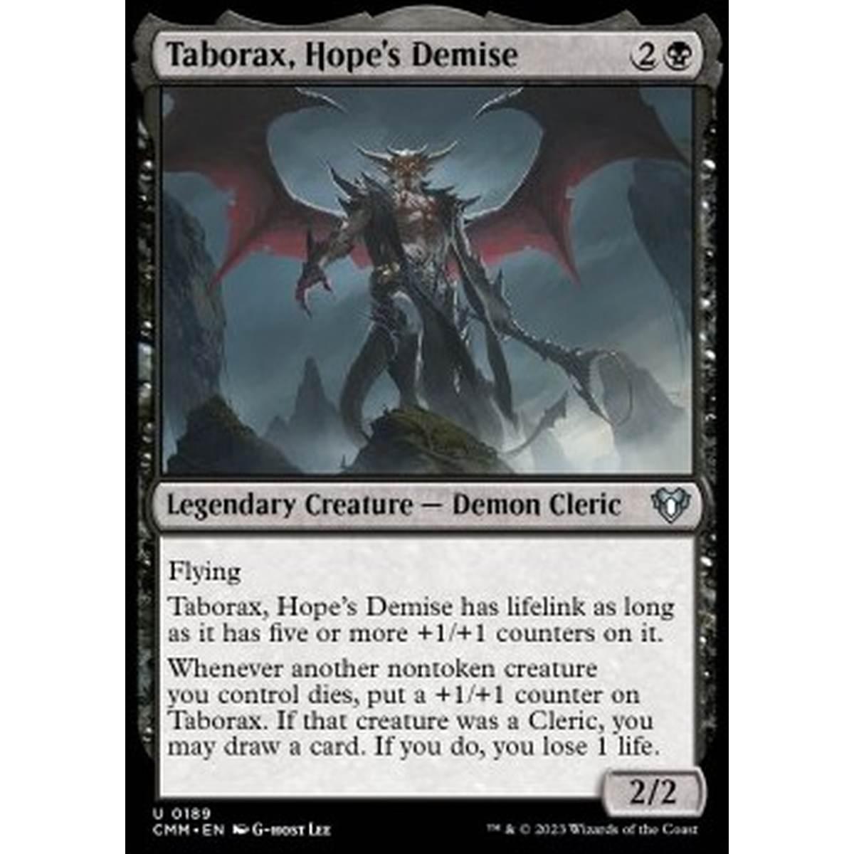 Taborax, Hope's Demise - Taborax, Hope's Demise - [CMM] [NM]