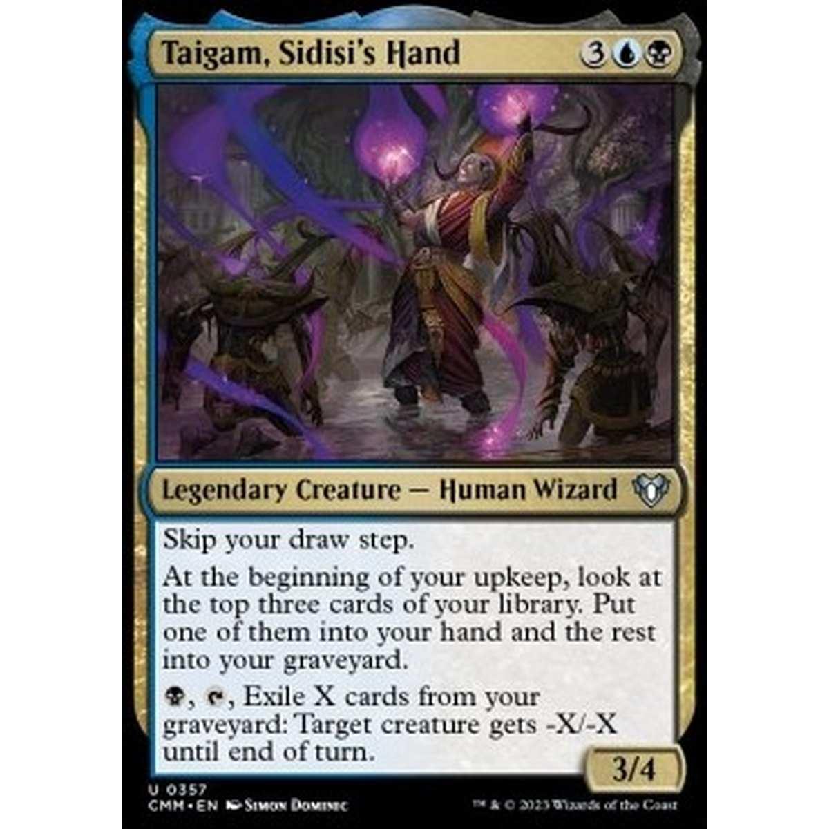 Taigam, Sidisi's Hand - Taigam, Sidisi's Hand - [CMM] [NM]