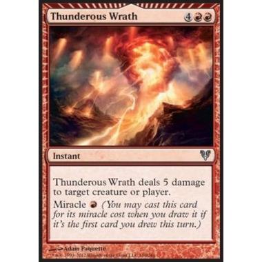 Thunderous Wrath - Collera Tonante - [AVR] [NM]