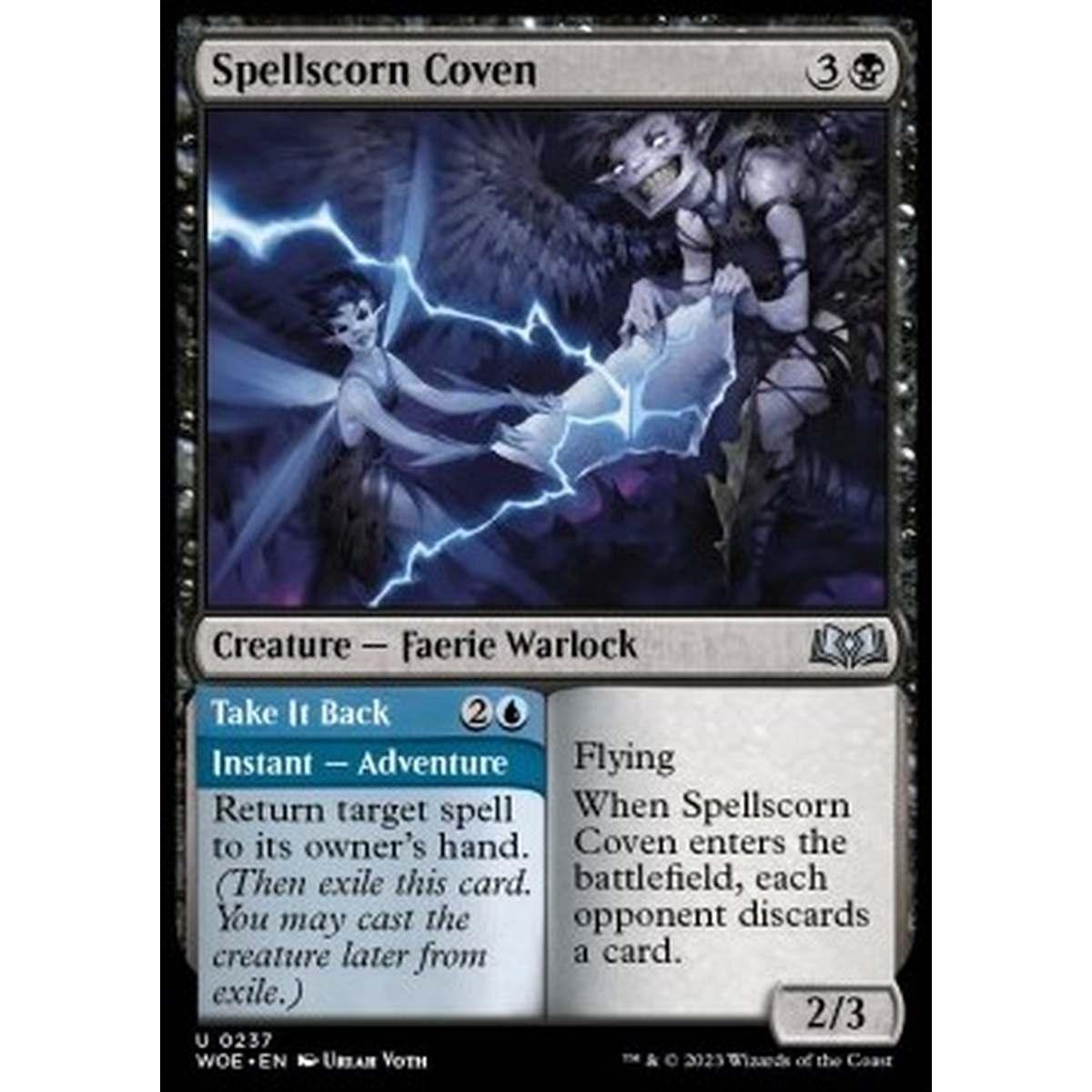 Spellscorn Coven // Take It Back - Spellscorn Coven // Take It Back - [WOE] [NM]