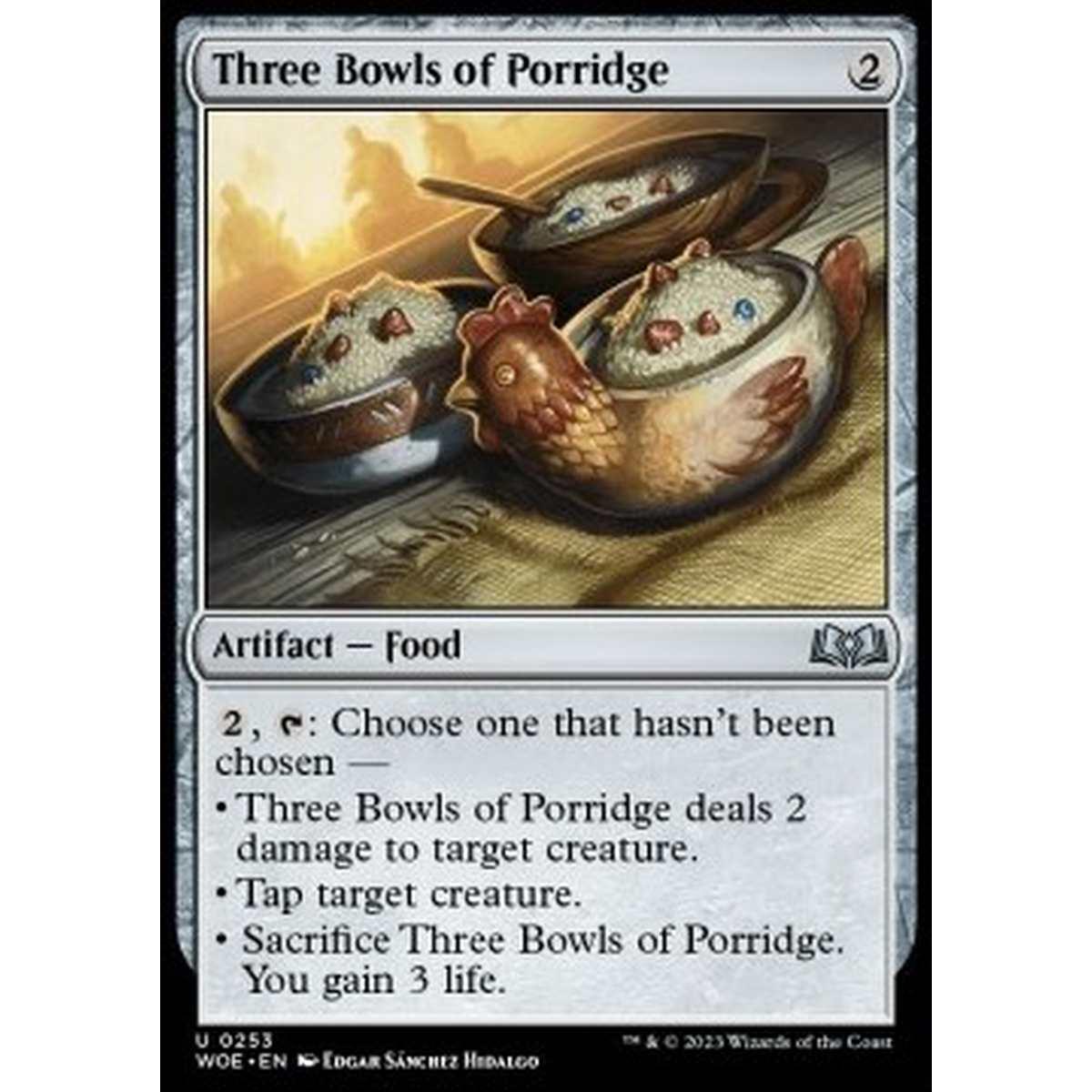 Three Bowls of Porridge - Three Bowls of Porridge - [WOE] [NM]